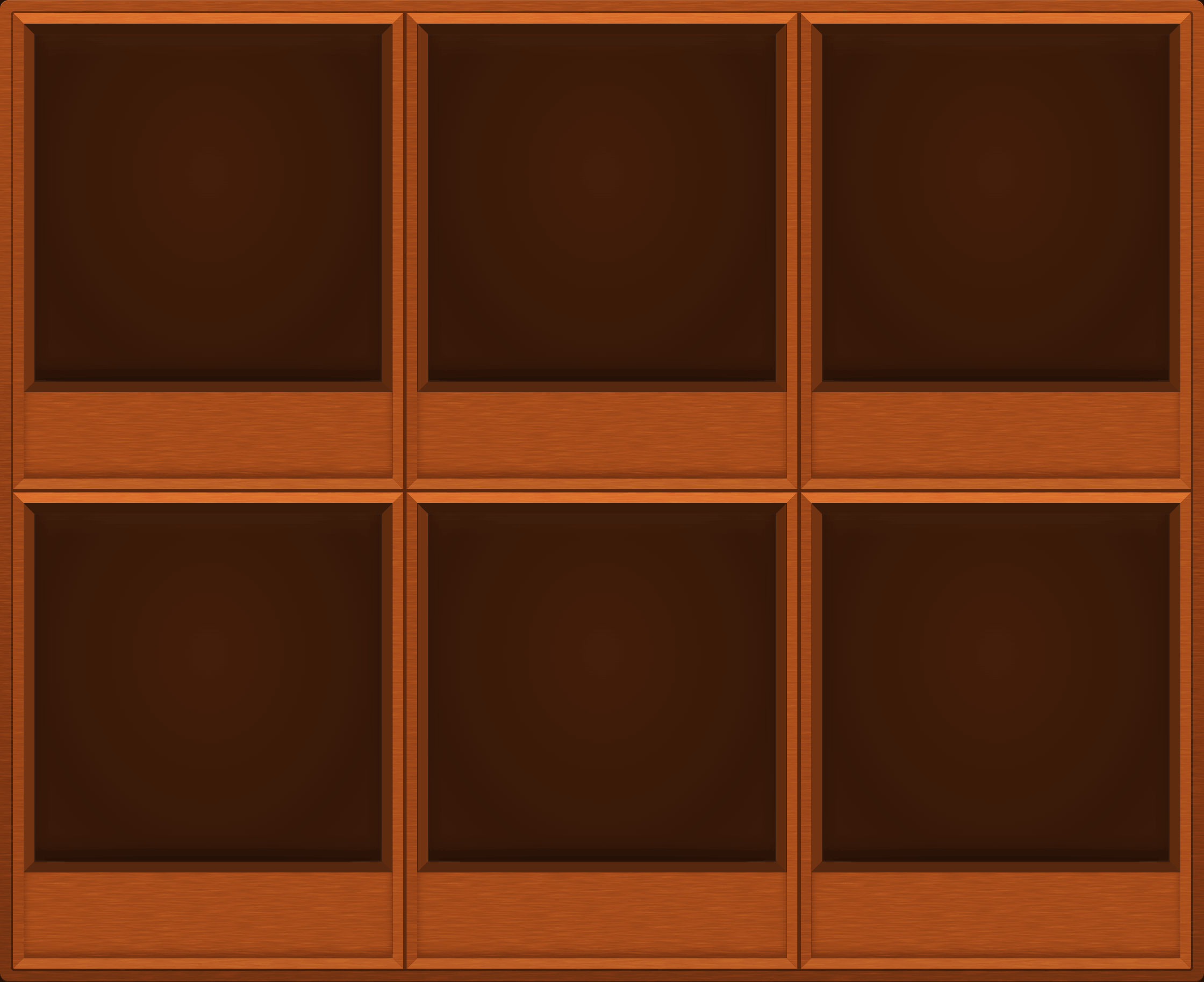 Orange Display Case (2x3)